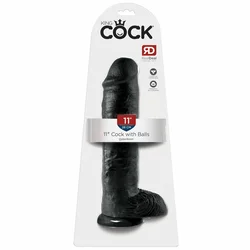 KING COCK 11” With Balls
