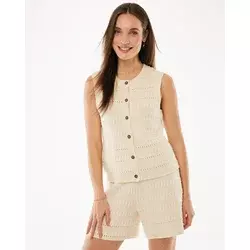 Mexx Ženski prsluk MF006605361W, Regular, Krem