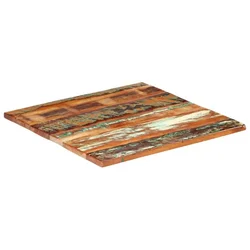 Četvrtasta stolna ploča 80x80 cm 25 - 27 mm od obnovljenog drva