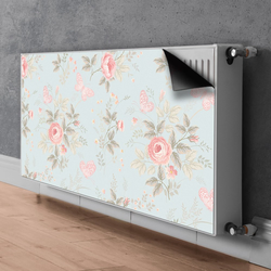 tulup.si Pokrov radiatorja Vrtnice in metulji 110x60 cm