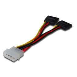 Molex sata + napajanje kabel za napajanje crno 20cm AK-430400-002-S