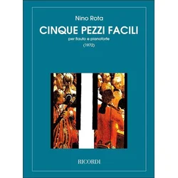ROTA:5 PEZZI FACILI (1972) FLUTE & PIANO