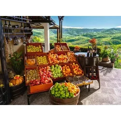 Ravensburger - Puzzle Trg sadja in zelenjave, Hrvaška - 500 kosov