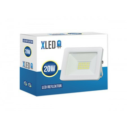 XLed led reflektor 20W,6500K,1600Lm,IP 65, AC220-240V, beli ( Xled 20w white )