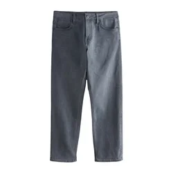 Next Kavbojke Motionflex siv denim