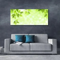 tulup.si Slika na platnu Listi narava rastlin 125x50 cm