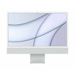 Apple 24 iMac with M1 Chip (Mid 2021, Magic Keyboard with Touch ID & Numeric Keypad, Silver)
