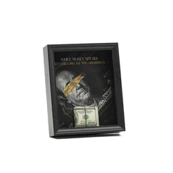 Fortune Frames Ram za slike Money Talks, Crni