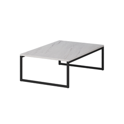 MATIS Klub sto Valencia 90×60 - Beli mermer