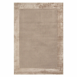 Svetlo rjava ročno tkana preproga iz mešanice volne 80x150 cm Ascot – Asiatic Carpets