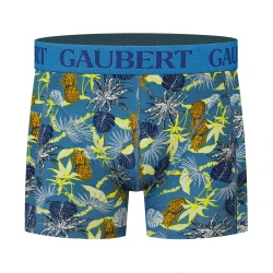 Moške boksarice Gaubert Bombaž Blue Tropicana