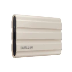 SAMSUNG Eksterni SSD Portable T7 Shield 1TB SSD MU-PE1T0K bež