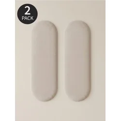 Sinsay - Tapacirani zidni paneli 2 pack - nude