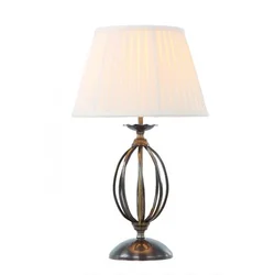 Elstead ART-TL-AGD-BRASS - Stona lampa ARTISAN 1xE27/60W/230V, bronzana