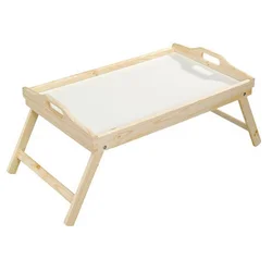Kesper ksp69014 poslužavnik za serviranje sa sklopivim nogama 50x35x23cm bor