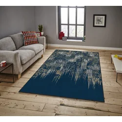 Conceptum Hypnose Tepih Asr Crpt-28, Pravougaoni, 120 x 180 cm, Tamnoplavi