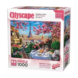 KS GAMES Igračka puzzle doručak u Parizu 1000 dijelova 20792