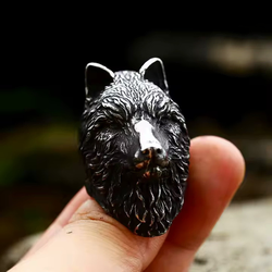 Prstan Viking Wolf - SS8-820R