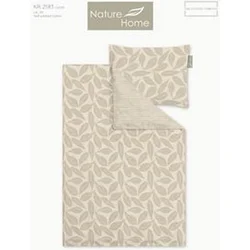 Posteljina 200x200cm 2x60x80cm Nature Home Wende Xxl