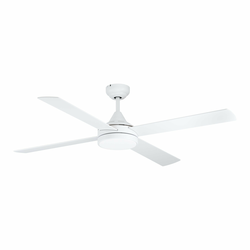 EGLO Trinidad Plafonski ventilator sa svetlom, LED, 1x19W, IP20, Mat bela