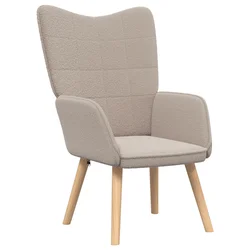fotelja Svijetlo siva 62 x 67 x 95,5 cm Sherpa Tkanina