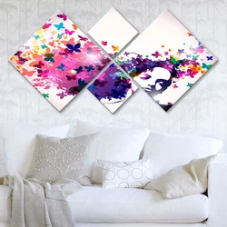 Wallity Slika 4MDF9435306, 60x115 cm, 4 dela