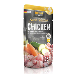 BELCANDO Vlažna hrana za pse Finest Selection, Piletina, 125g