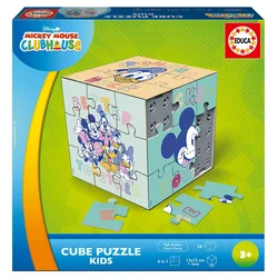 Puzzle Mickey 3D Puzzle Kids Educa 54 delov s 6 slikami