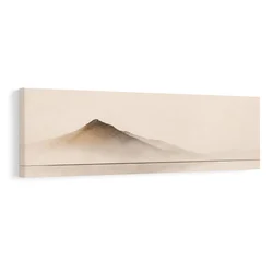 Slika mirna silhueta gora - 90x30