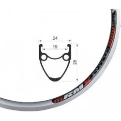 Felna 26 (559) Alu Grand Rock Rmx 3019 Siva 36H