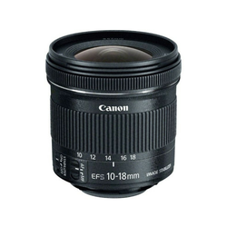 Canon objektiv EF-S 10-18mm f/4.5–5.6 IS STM