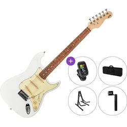 PSD Guitars STC-100 SET 2 White Električna kitara