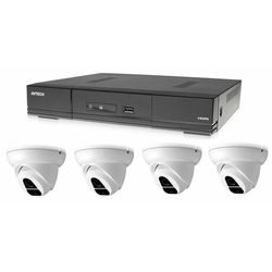 Avtech Komplet kamer 1x DVR DGD1005AV in 4x 2MPX Dome kamera DGC1004XFT + 2x BREZPLAČEN napajalnik!