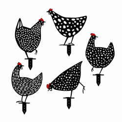 WALLXPERT Chickens