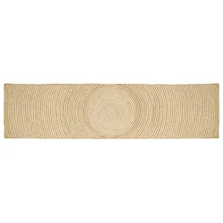 Tepisi za područja Bijela 60 x 400 cm Juta