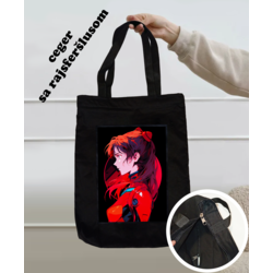 Neon Genesis Evangelion Ceger torba Crna