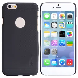 Maska Nillkin Super Frosted Shield za iPhone 6 Plus crna (sa otvorom za logo)