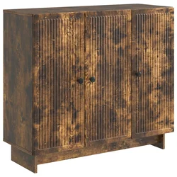 Kreveta Dimljeni hrast 89 x 34,5 x 80 cm Konstruirano drvo