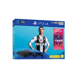 PlayStation PS4 500GB + DS4 + FIFA 19