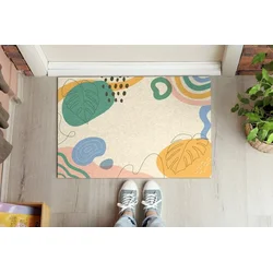 tulup.si Predpražnik Geometrijska abstrakcija 90x60 cm