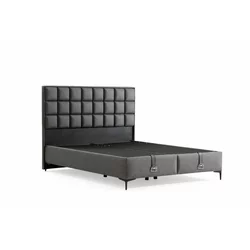 HANAH HOME Bračni krevet Abella 180 x 200 Grey