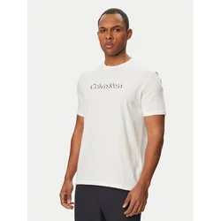 Calvin Klein Majica SS 30s EU LV04LG809G Bela Slim Fit