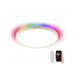 Immax NEO 07169-W60 - LED RGB prigušiva svetiljka TUDO 65W/230V Wi-Fi Tuya + daljinski upravljač