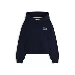 TOMMY HILFIGER Majica  nočno modra / bela