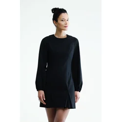 LAPPA woman ZOJA Ženska mini haljina, Crna