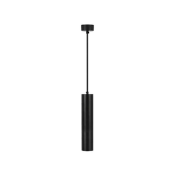 Luster na kablu 1xGU10/35W/230V 30 cm crna