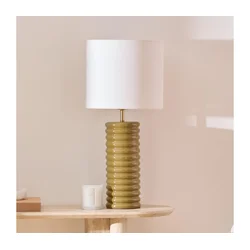 Atmosphera - Stona lampa VINUS 1xE27/60W/230V kaki