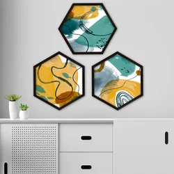 Wallity Uokvirena slika 6GEN5237331, 35x35 cm, 3 dijela