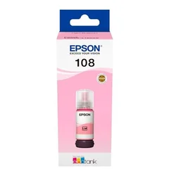 Epson EcoTank 108 Light Magenta mastilo (C13T09C64A)