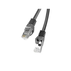 Lanberg FTP patch kabel kat. 6 0,25 m črne barve